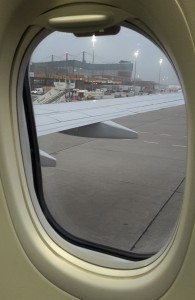 Geschafft. Ich sitze im Flugzeug. Jetzt kann es losgehen.