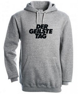 Der geilste Tag film hoody pullover