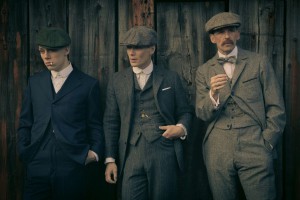 Die drei Köpfe der Peaky Blinders: (von links) Joe, Tommy und Arthur. © Netflix